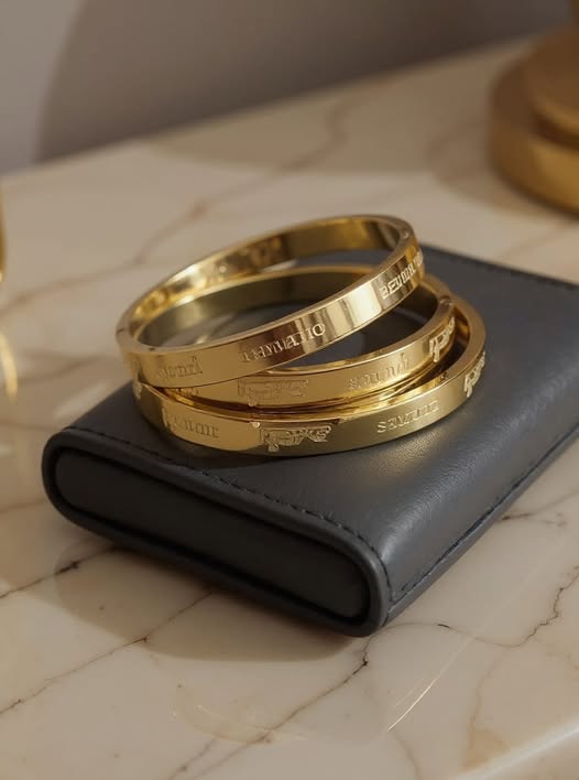 Oval Shape Fashion Bangles