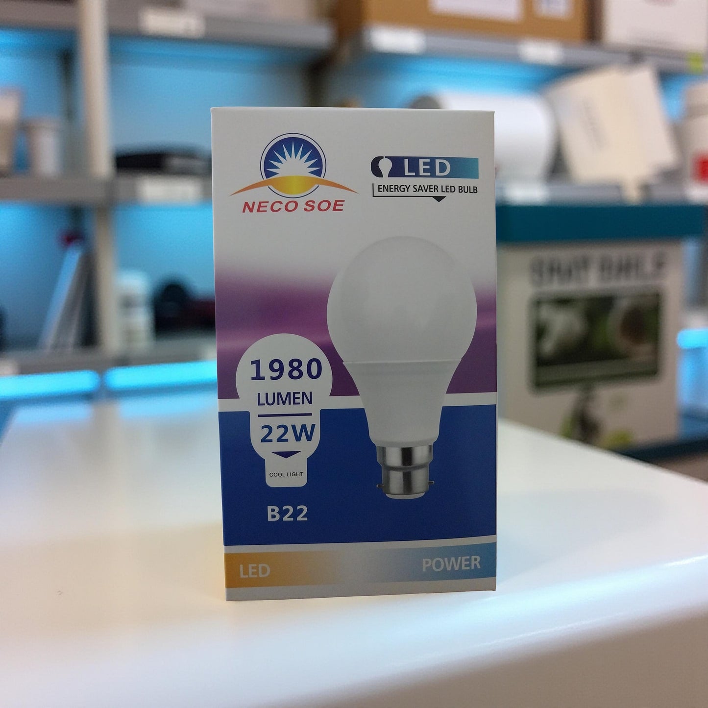 Energy Saver LED Bulbs 22W - Cool Light